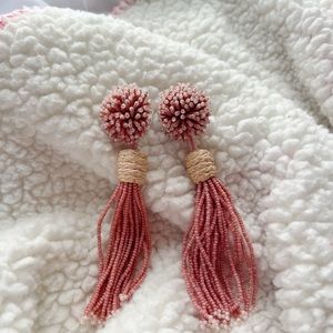 Mignonne Gavigan Lana Pink Beaded Earrings
